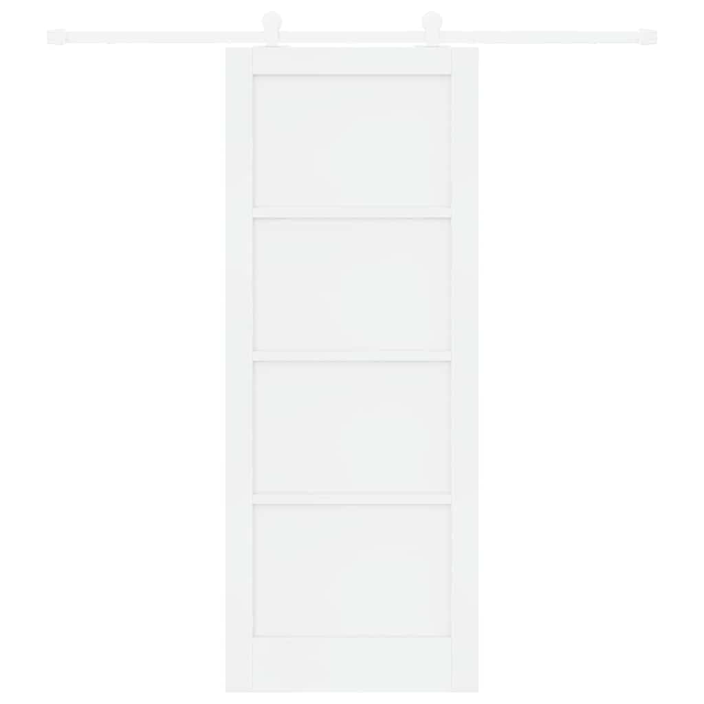 Set di Porte Scorrevoli ORKDAL Bianco 83 x 211 cm