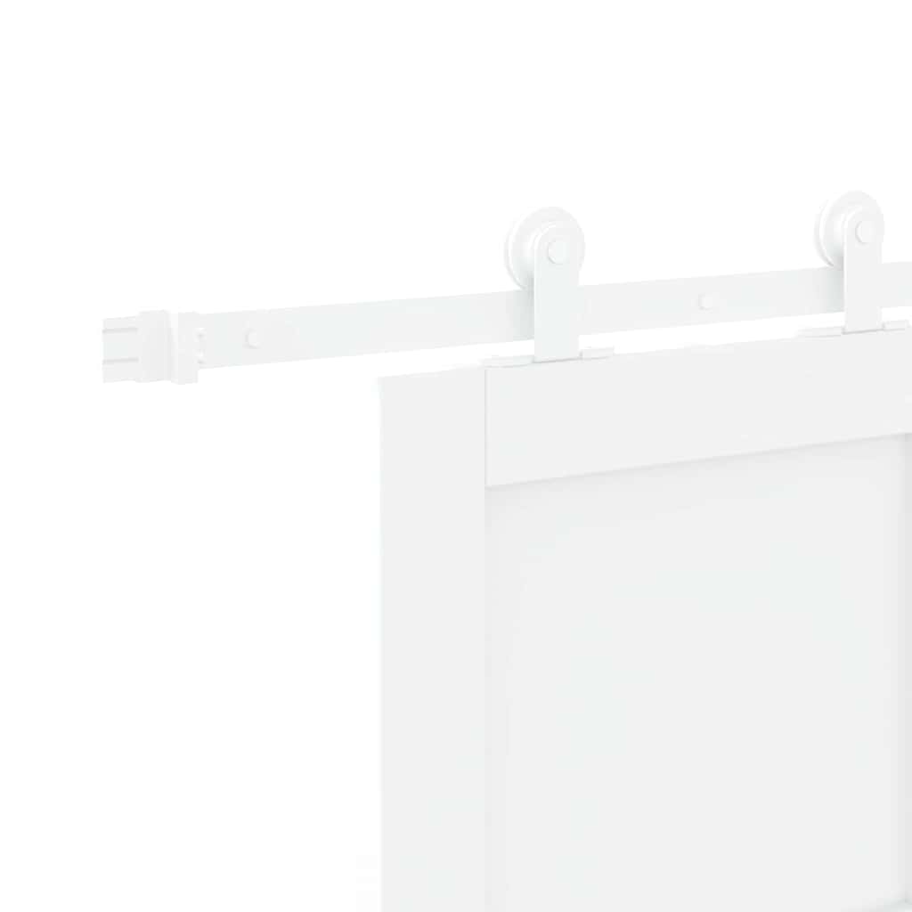Porta scorrevole ORKDAL Bianco 83 x 232 cm Pino massello