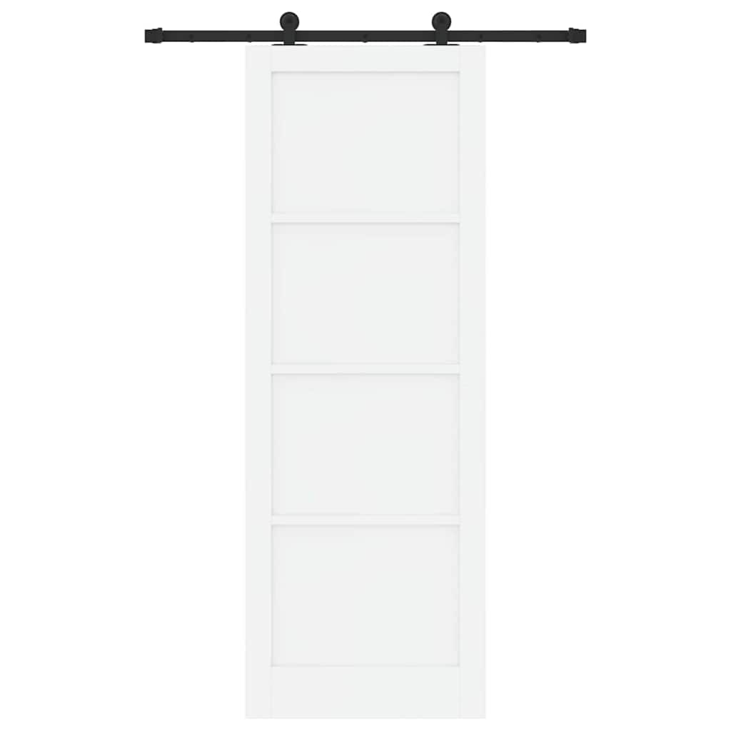 Porta Scorrevole ORKDAL Bianco e nero 83 x 232 cm