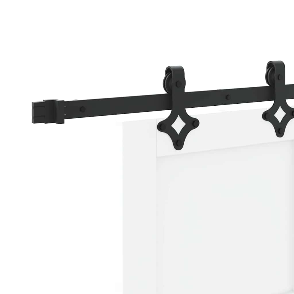 Set Porta Scorrevole ORKDAL Bianco e nero 83 x 202 cm