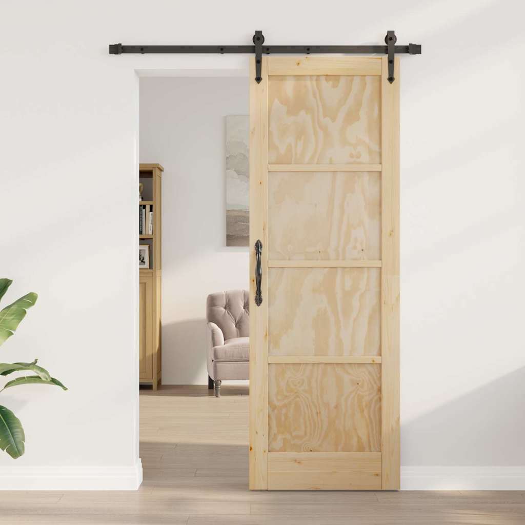 Porta scorrevole ORKDAL Marrone 73.5 x 211 cm