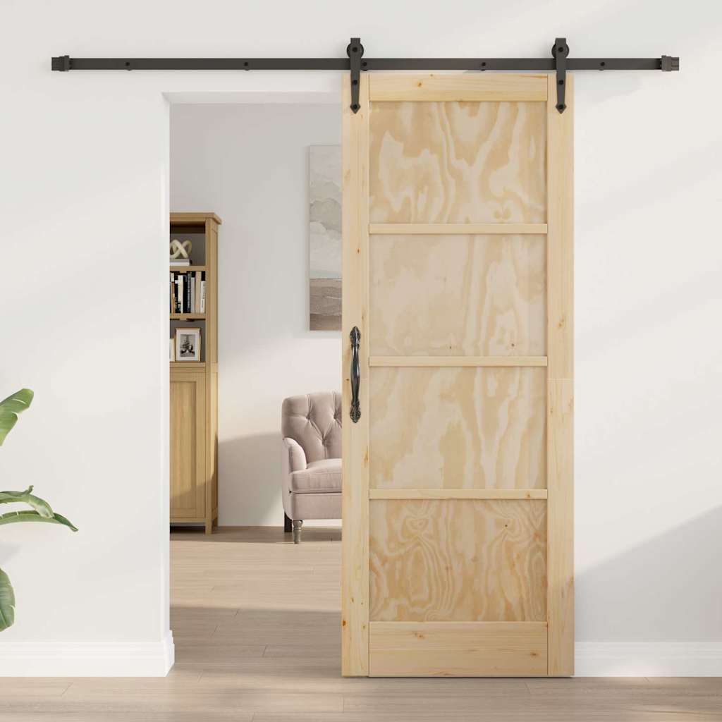 Porta scorrevole ORKDAL Marrone 78 x 202 cm