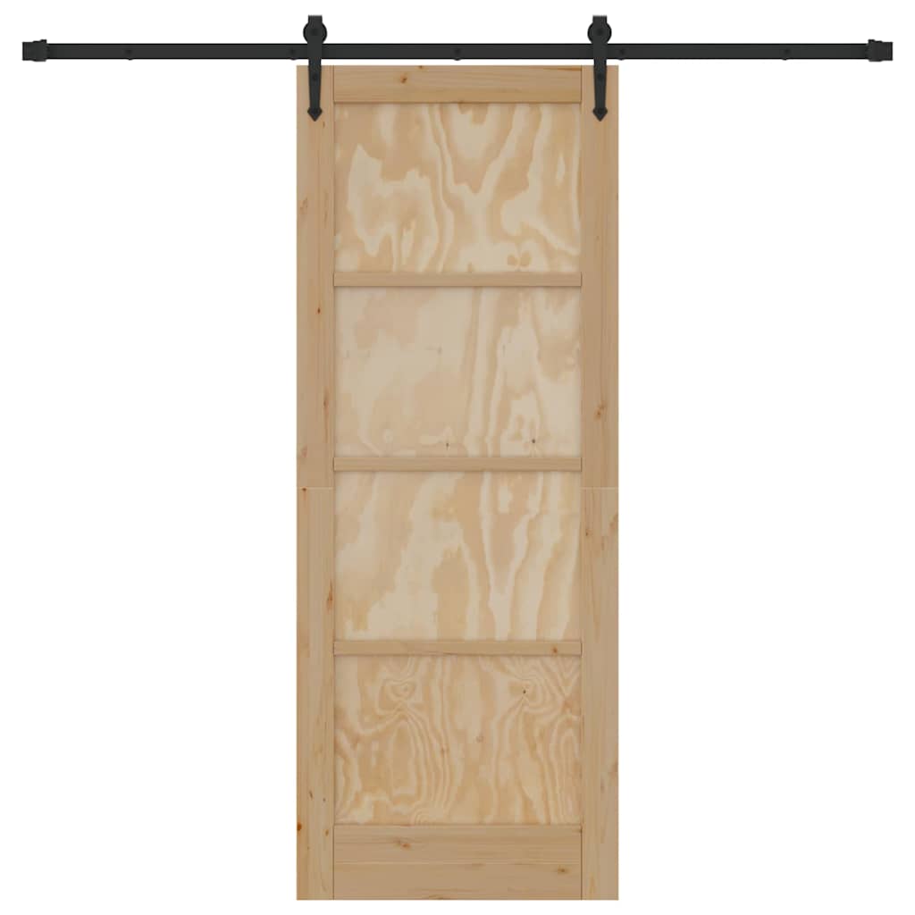 Porta scorrevole ORKDAL Marrone 78 x 202 cm