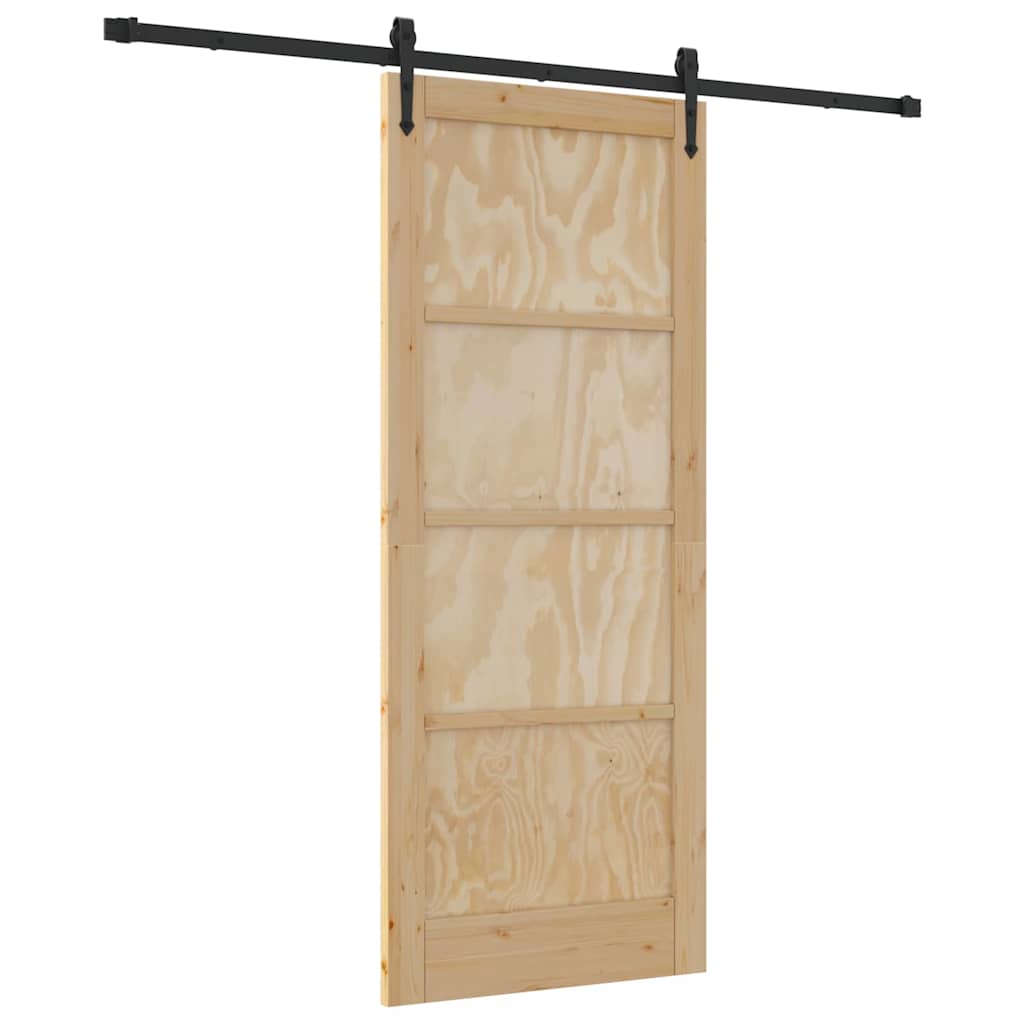 Porta scorrevole ORKDAL Marrone 83 x 202 cm