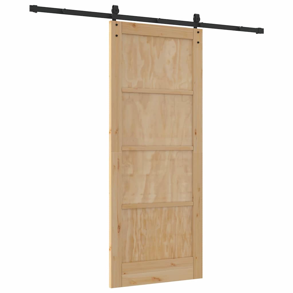 Porta scorrevole ORKDAL Marrone 83 x 202 cm