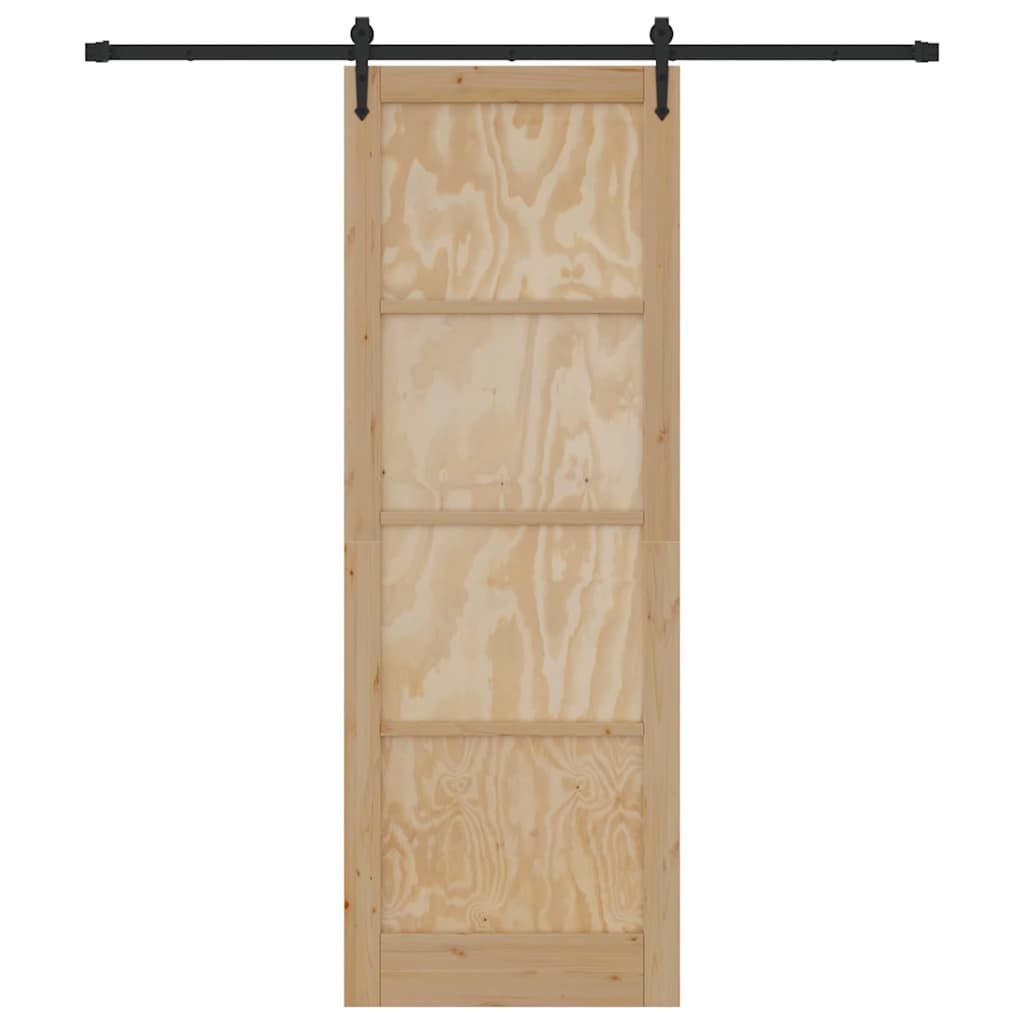 Porta scorrevole ORKDAL Marrone 83 x 232 cm