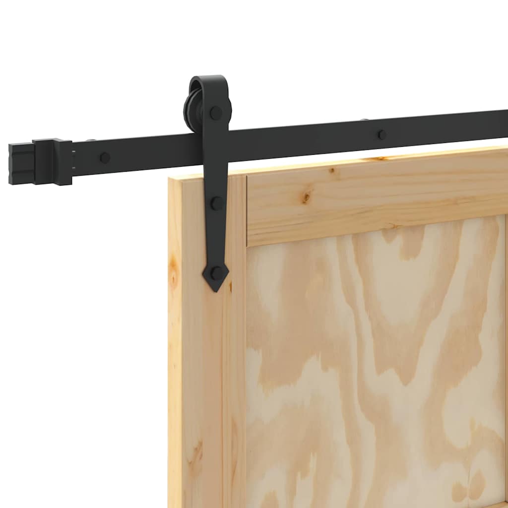 Porta scorrevole ORKDAL Marrone 93 x 202 cm