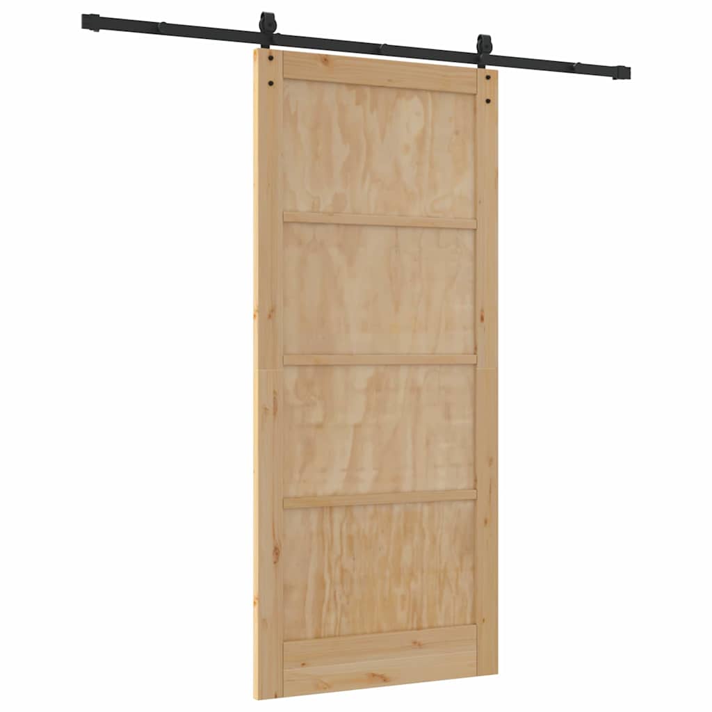 Porta scorrevole ORKDAL Marrone 93 x 211 cm
