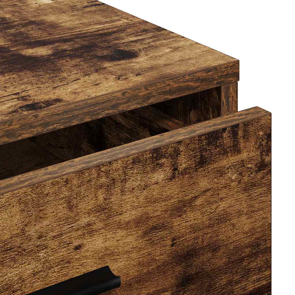 Credenza Rovere fumo 40 x 41 x 75 cm Legno ingegnerizzato