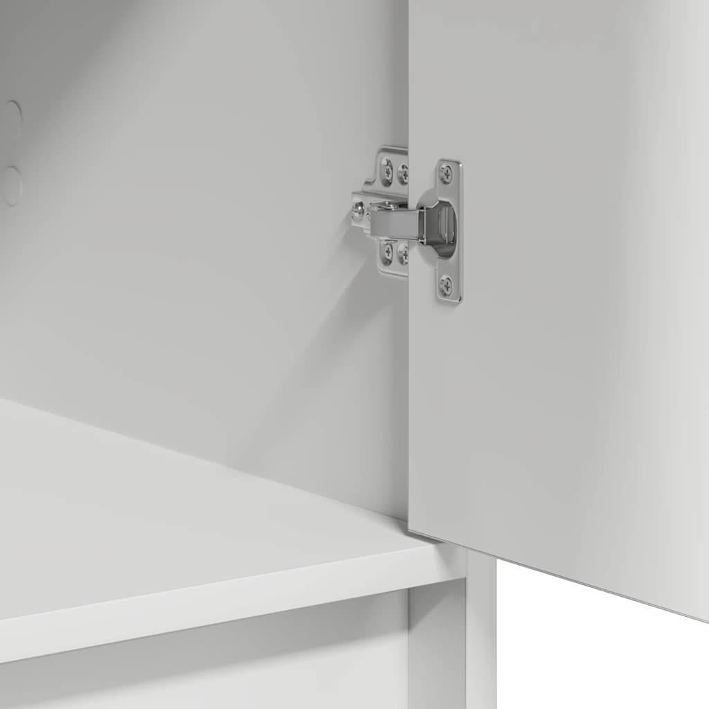 Credenza Bianco 40 x 40.5 x 75 cm Legno multistrato | homemem39