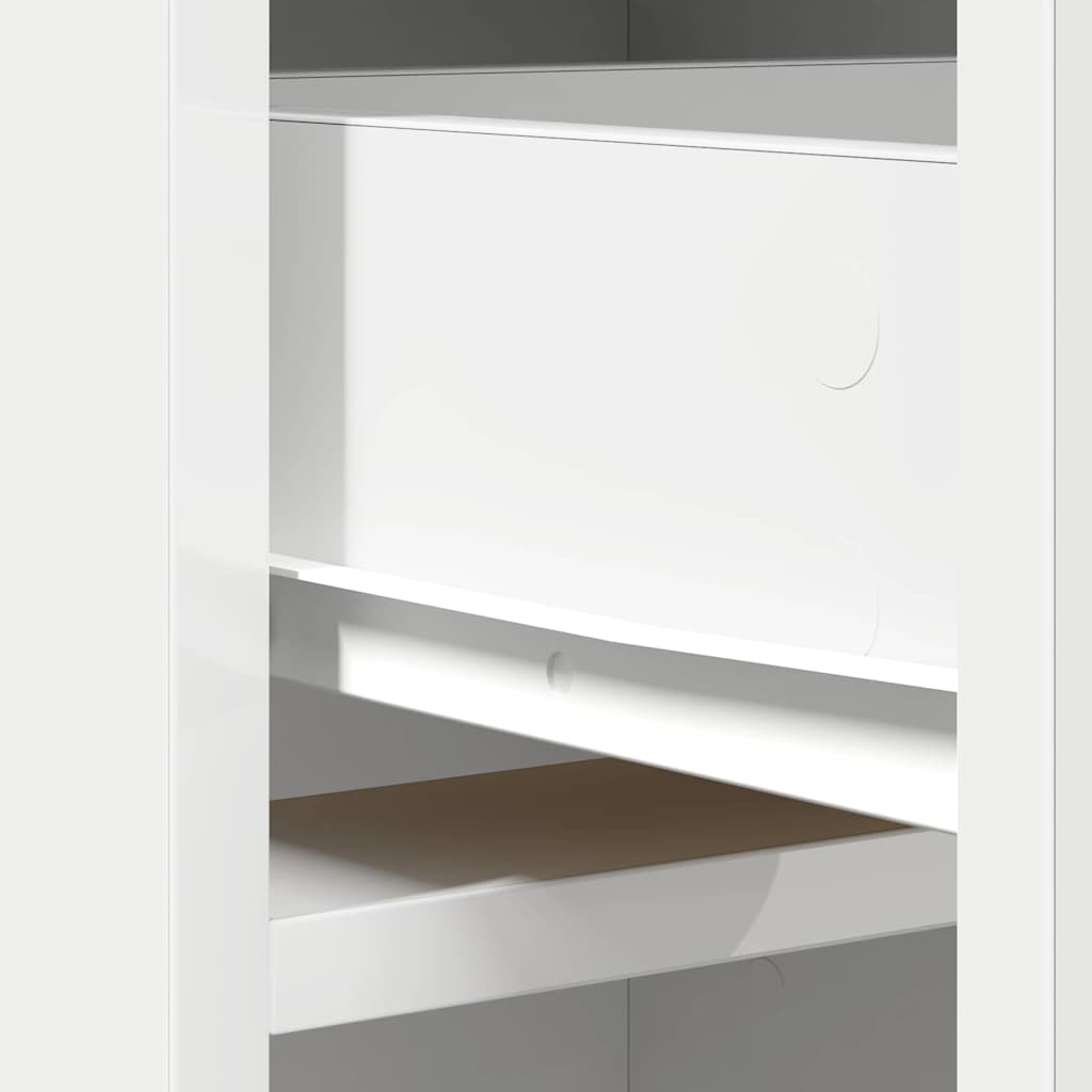 Credenza Bianco 41 x 40 x 135 cm Legno ingegnerizzato