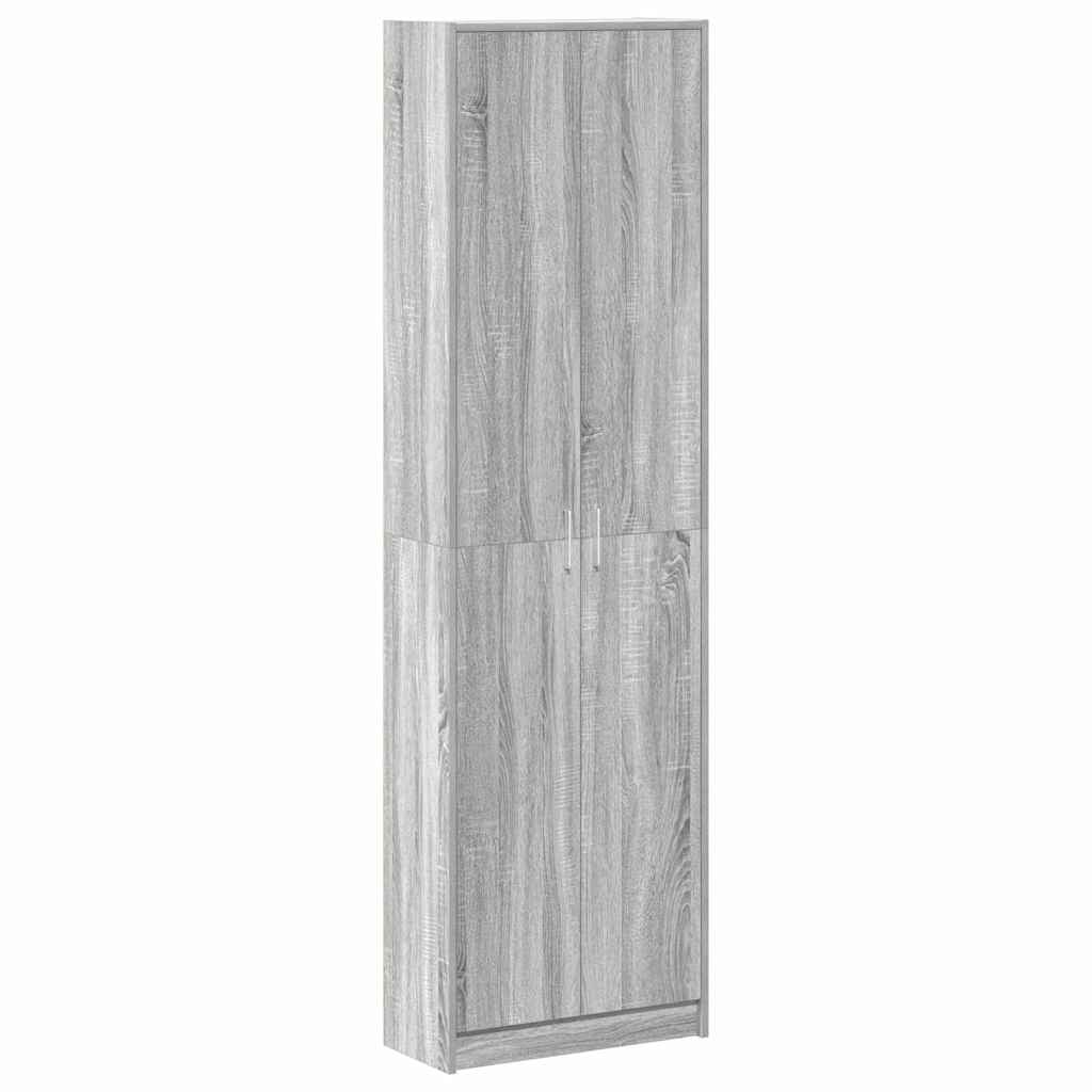 Guardaroba Grigio sonoma 55 x 25 x 189 cm Legno multistrato