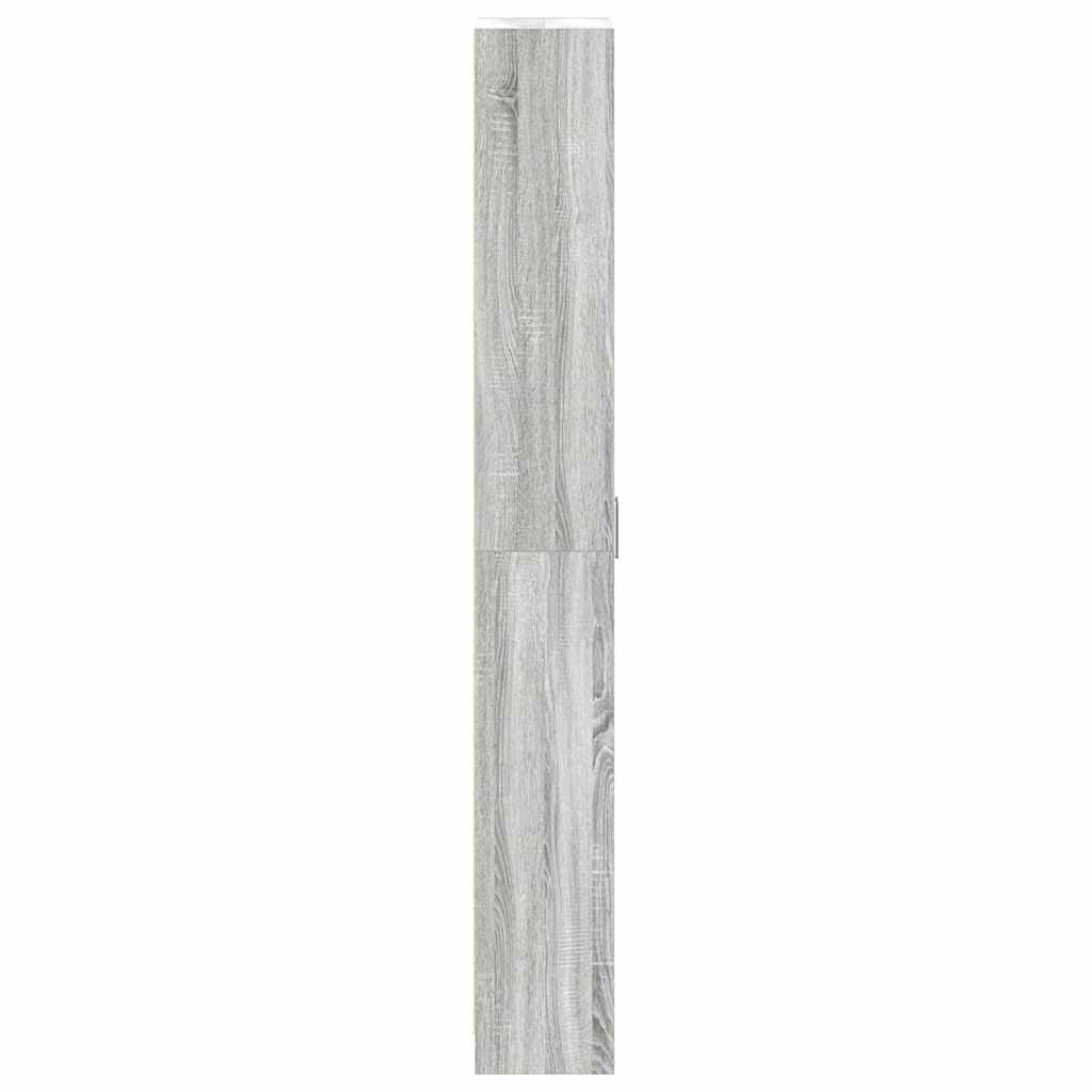 Guardaroba Grigio sonoma 55 x 25 x 189 cm Legno multistrato
