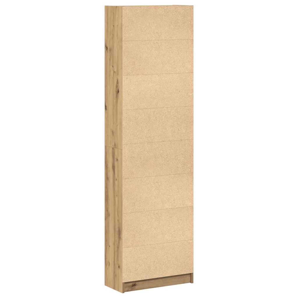 Guardaroba con lo scaffale rovere artigianale 55 x 25 x 189 cm