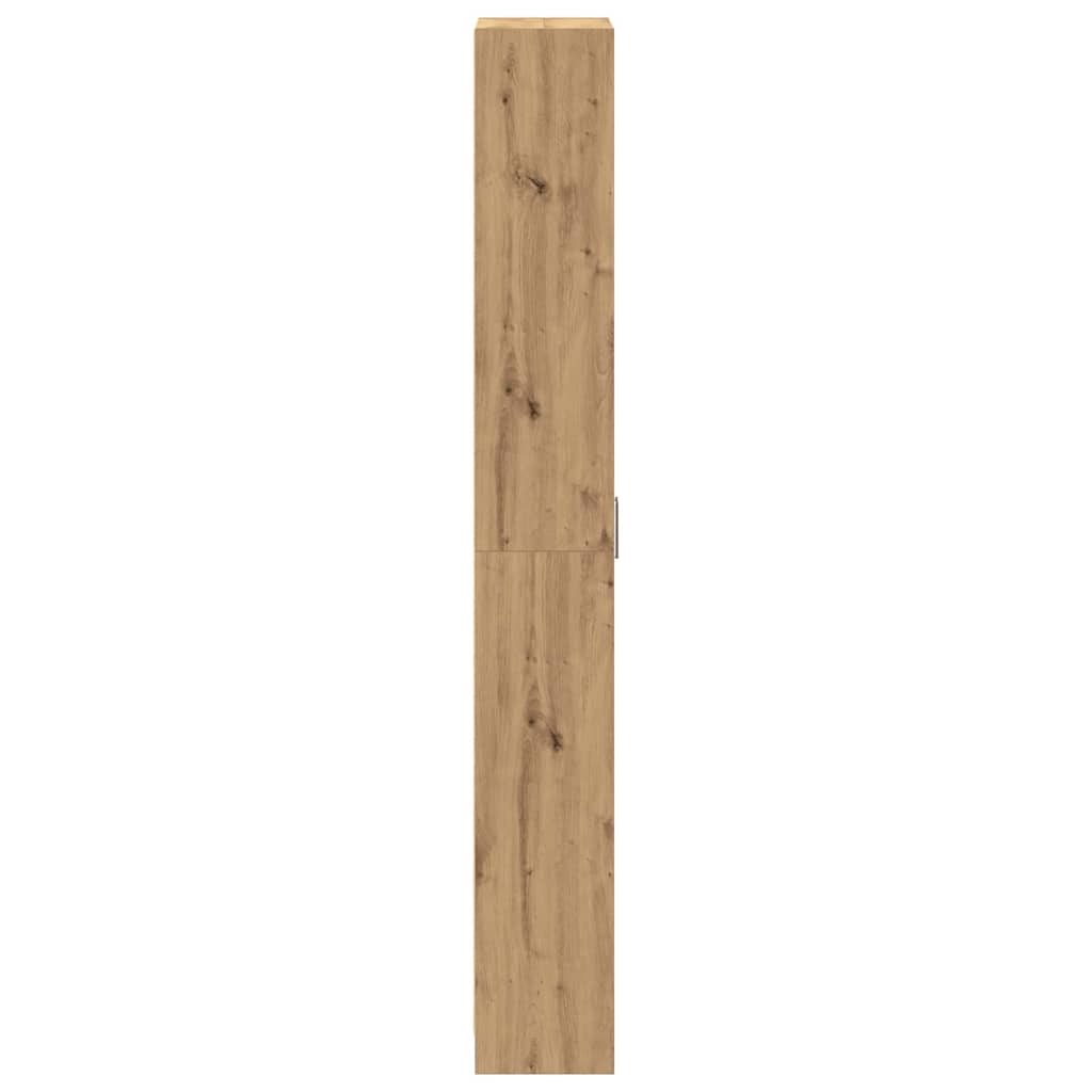 Guardaroba con lo scaffale rovere artigianale 55 x 25 x 189 cm