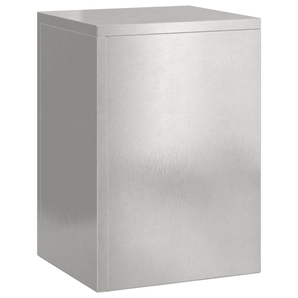 Supporti per piante 2 pcs Argento 24 x 24 x 35 cm