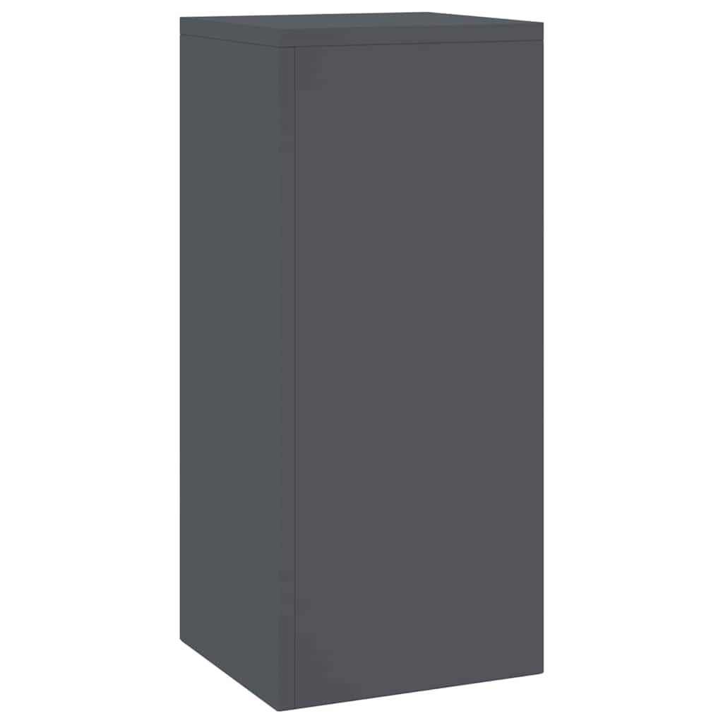 Supporti per piante 2 pcs Antracite 24 x 24 x 55 cm Acciaio