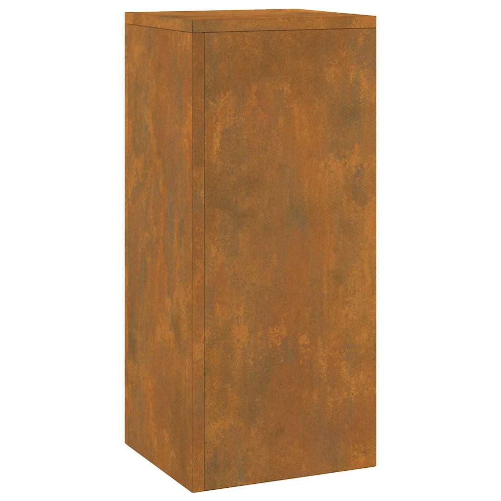 Supporti per piante 2 pcs Ruggine 24 x 24 x 55 cm