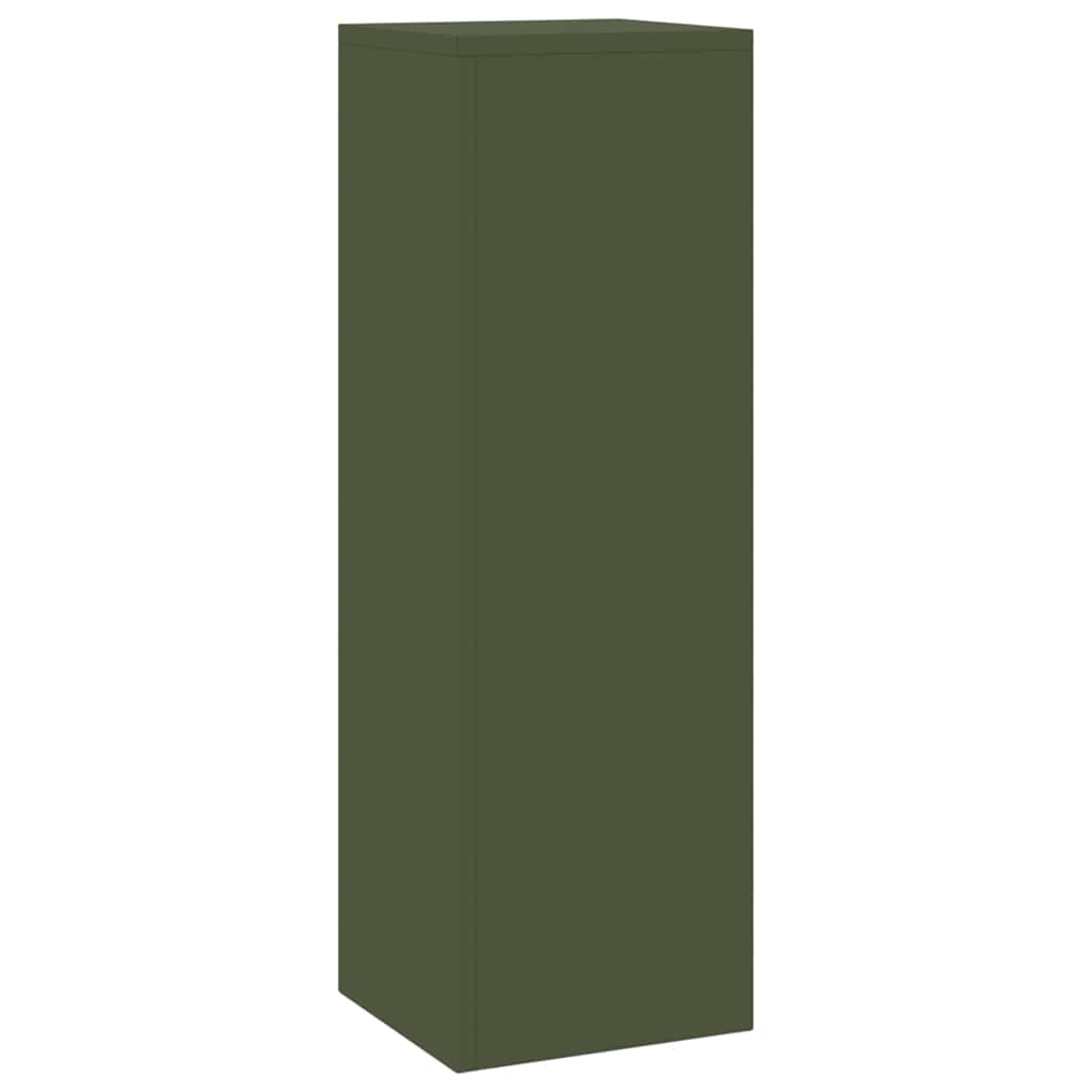 Supporti per piante 2 pcs Oliver verde 24 x 24 x 75 cm Acciaio