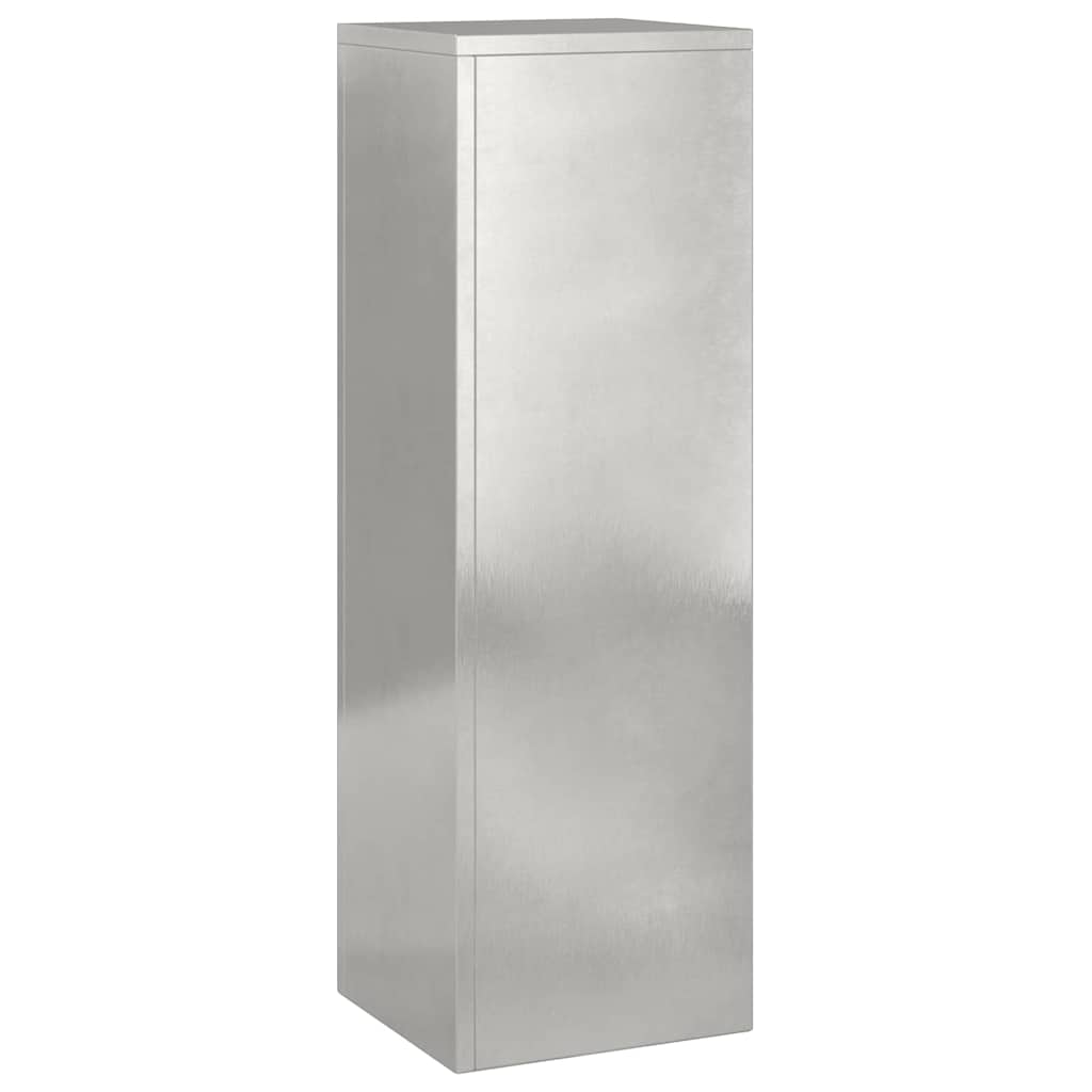 Supporti per piante 3 pcs Argento 24 x 24 x 75 cm
