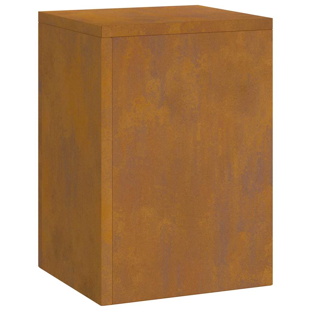Supporti per piante 3 pcs Ruggine 24 x 24 x 75 cm