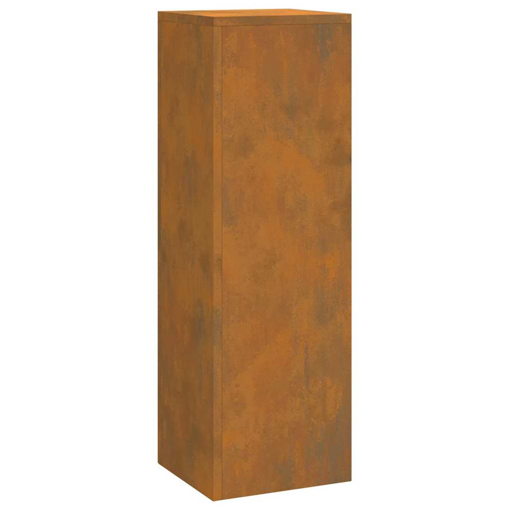 Supporti per piante 3 pcs Ruggine 24 x 24 x 75 cm