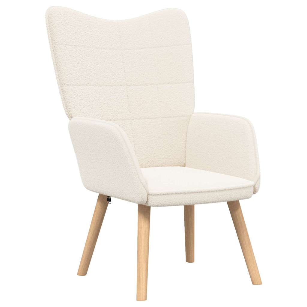 Sedia rilassante Crema 62 x 67 x 95.5 cm Tessuto