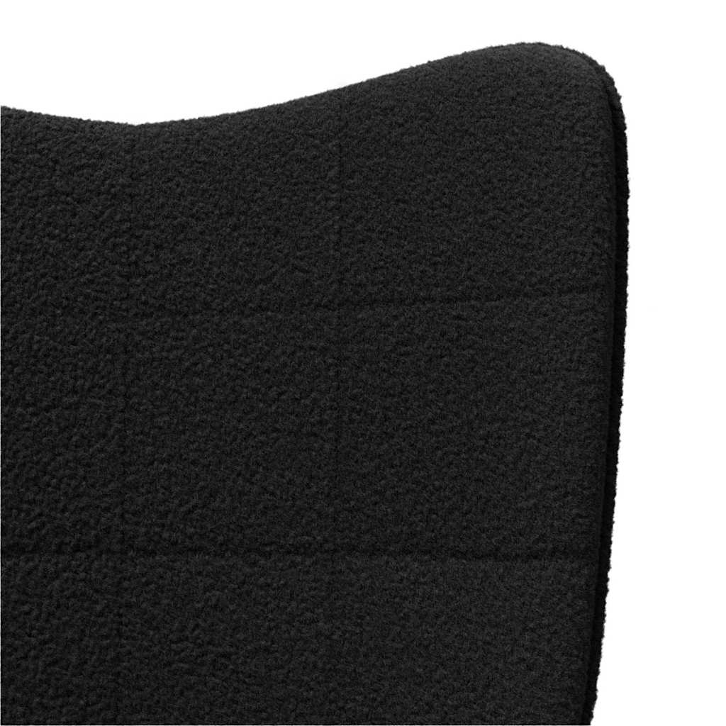 Sedia rilassante Nero 62 x 67 x 95.5 cm Tessuto