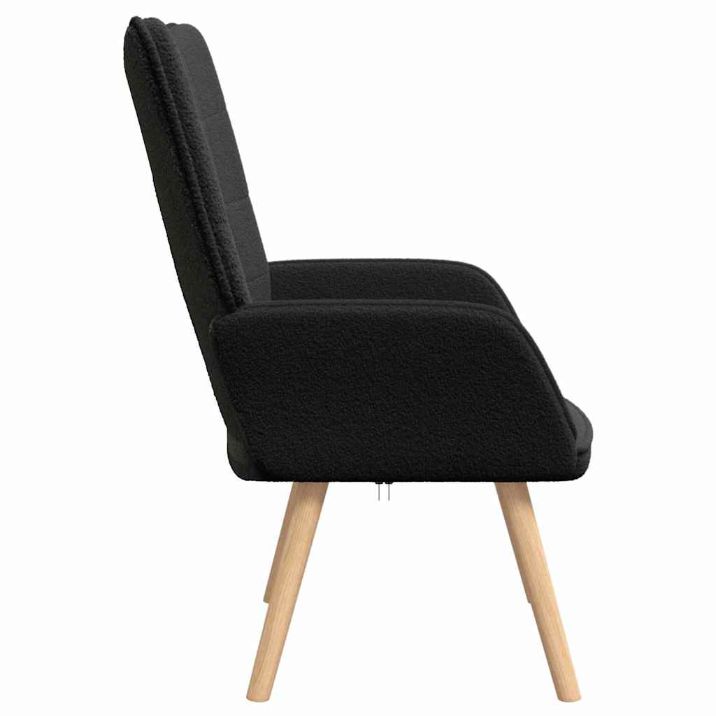 Sedia rilassante Nero 62 x 67 x 95.5 cm Tessuto