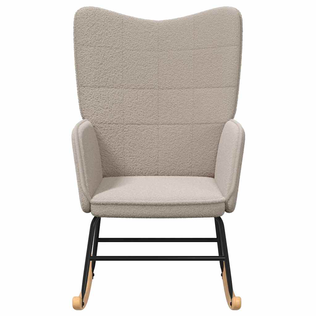 Sedia rilassante Grigio chiaro 61 x 78 x 98 cm Tessuto