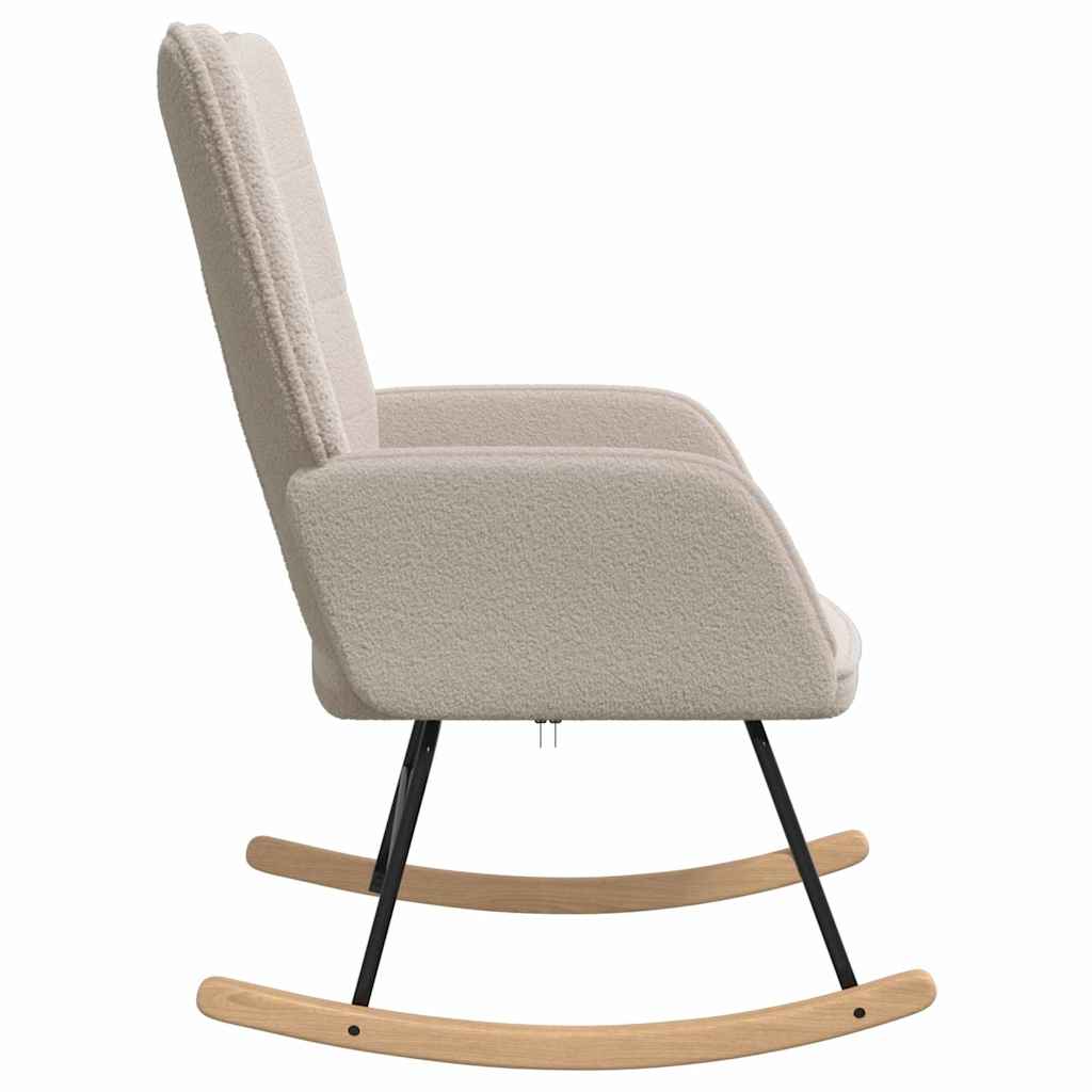 Sedia rilassante Grigio chiaro 61 x 78 x 98 cm Tessuto