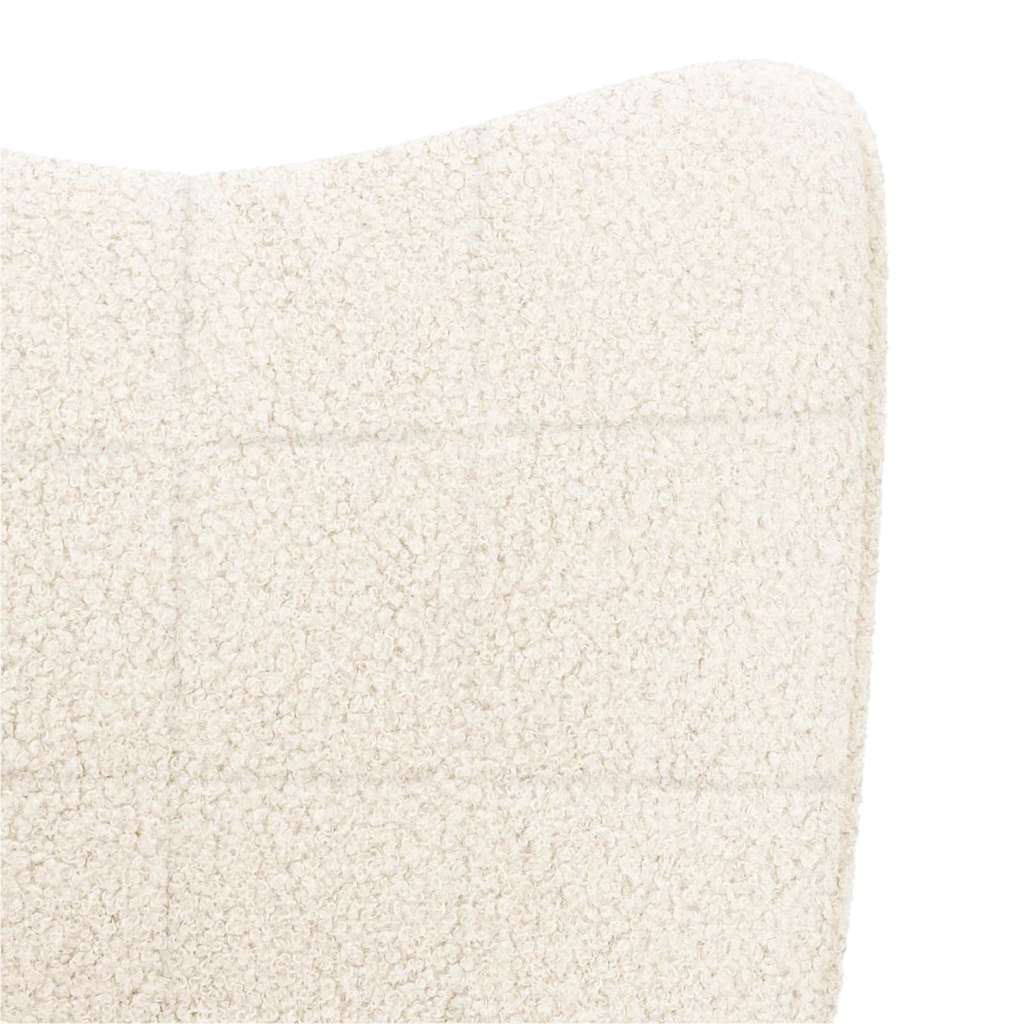 Sedia rilassante Crema 61 x 78 x 98 cm Tessuto