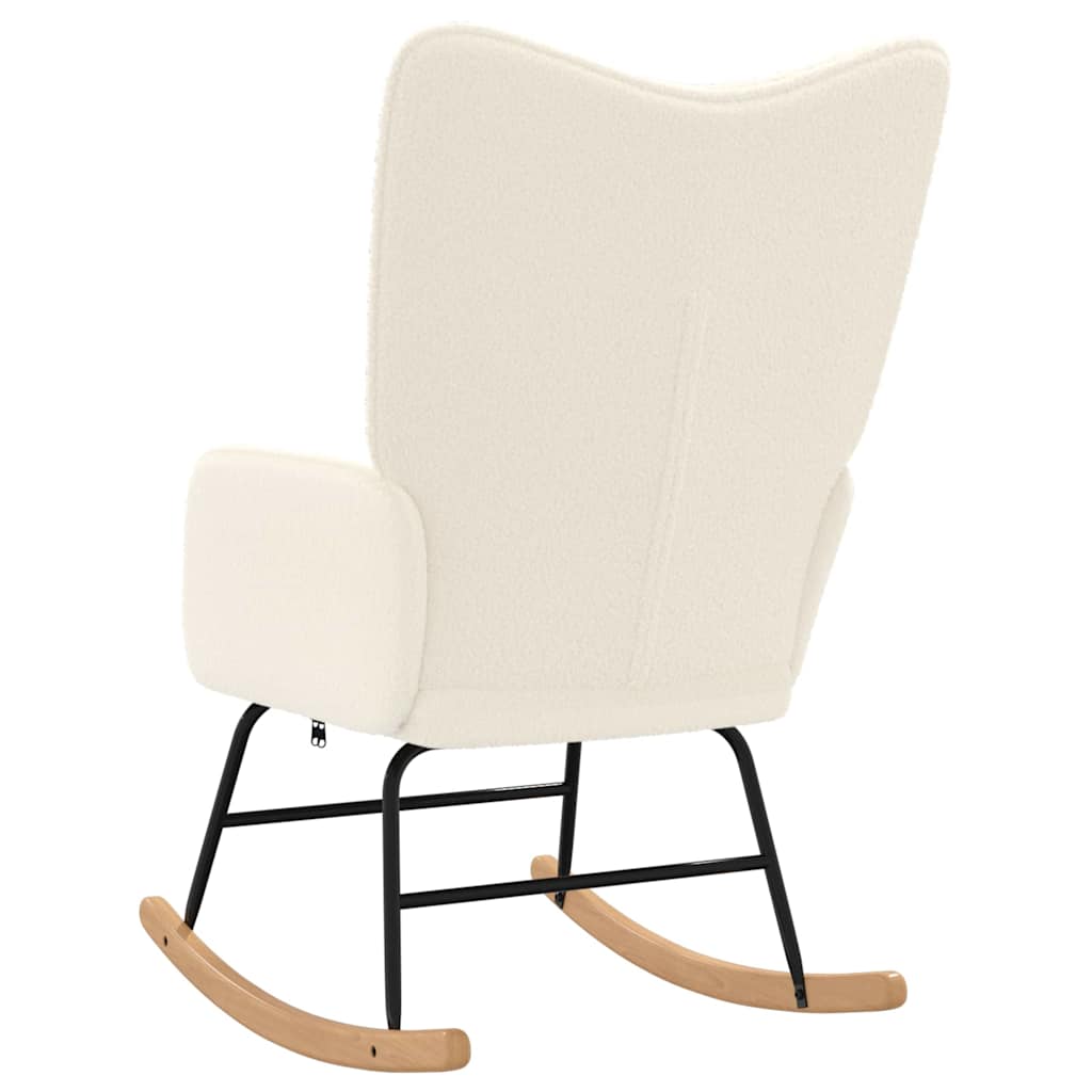 Sedia rilassante Crema 61 x 78 x 98 cm Tessuto