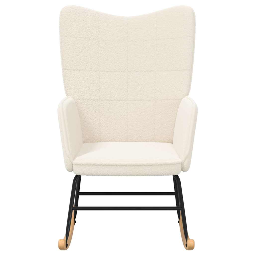 Sedia rilassante Crema 61 x 78 x 98 cm Tessuto