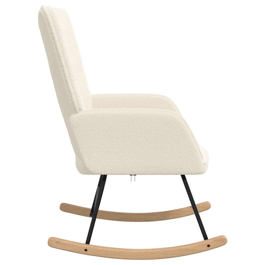 Sedia rilassante Crema 61 x 78 x 98 cm Tessuto