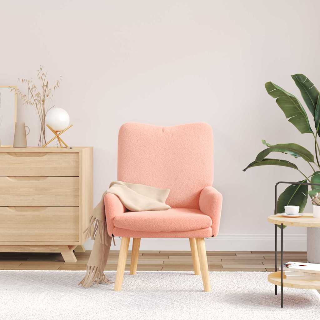 Sedia rilassante Rosa 63 x 67 x 94 cm Tessuto