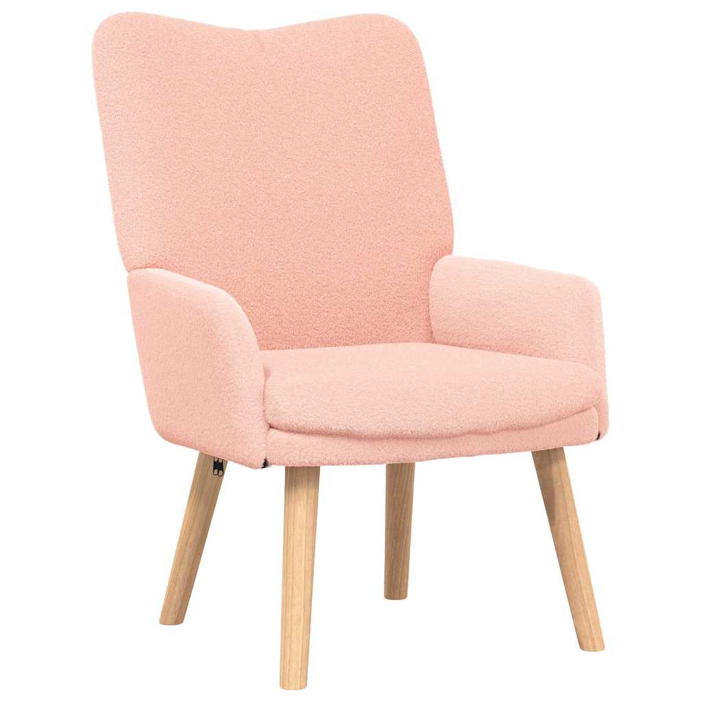 Sedia rilassante Rosa 63 x 67 x 94 cm Tessuto