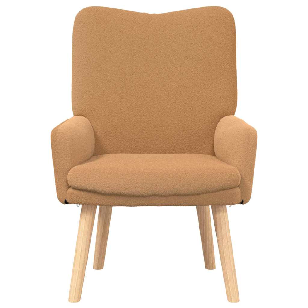 Sedia rilassante Beige 63 x 67 x 94 cm Tessuto