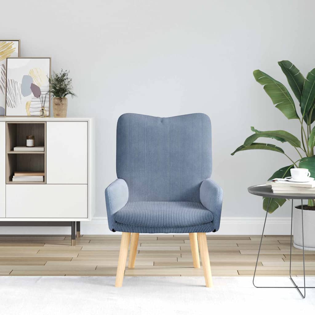 Sedia rilassante Blu 63 x 67 x 94 cm Tessuto