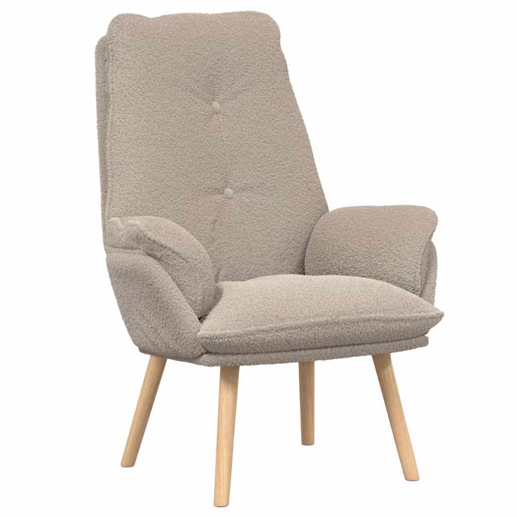 Sedia rilassante Grigio chiaro 69 x 74 x 93 cm Tessuto