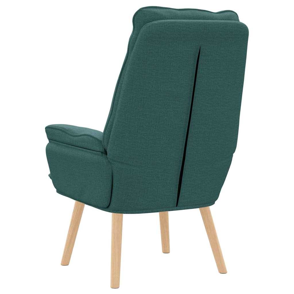 Sedia rilassante Verde scuro 69 x 74 x 93 cm Tessuto