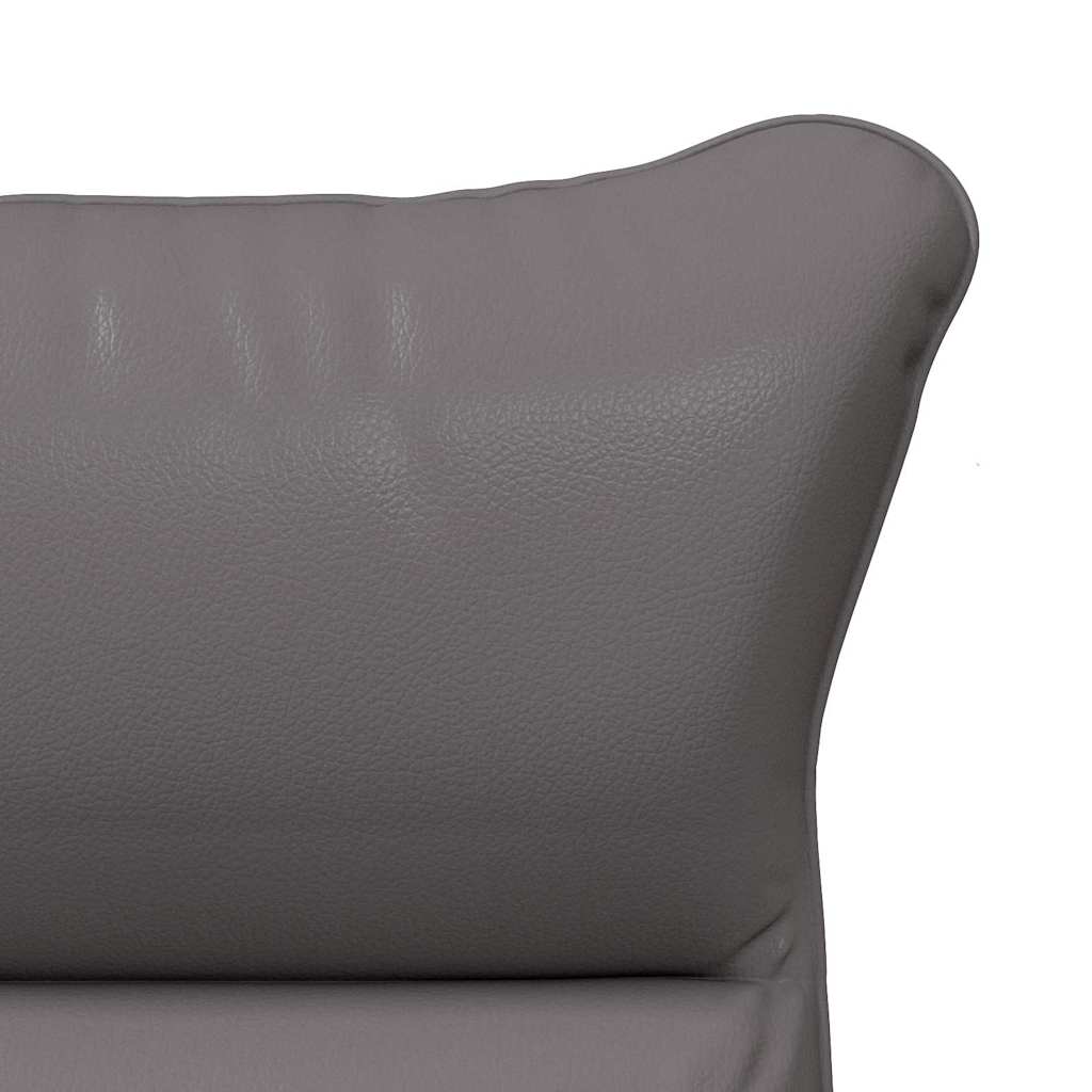 Sedia rilassante Grigio 69 x 74 x 93 cm Pelle sintetica
