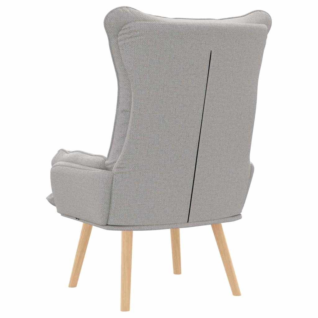 Sedia rilassante Grigio nuvola 69 x 74 x 93 cm Tessuto