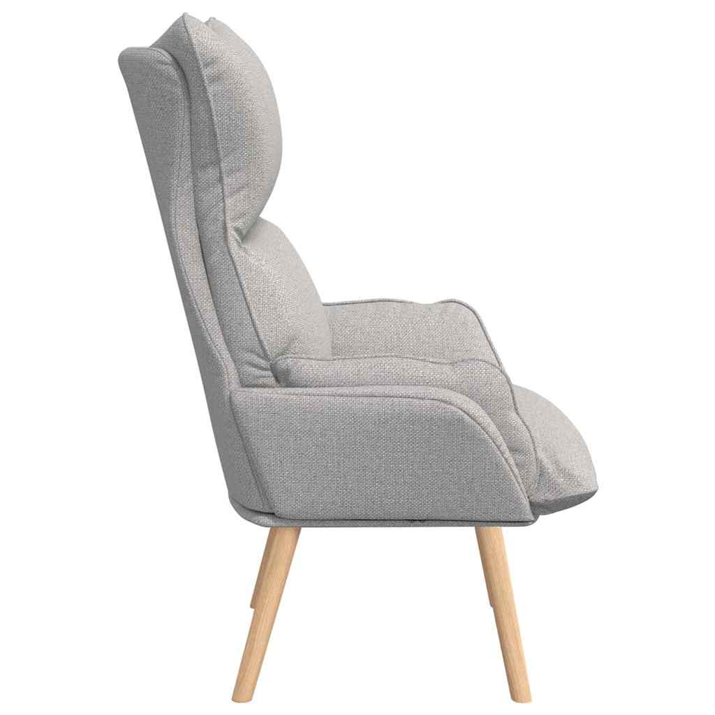 Sedia rilassante Grigio nuvola 69 x 74 x 93 cm Tessuto