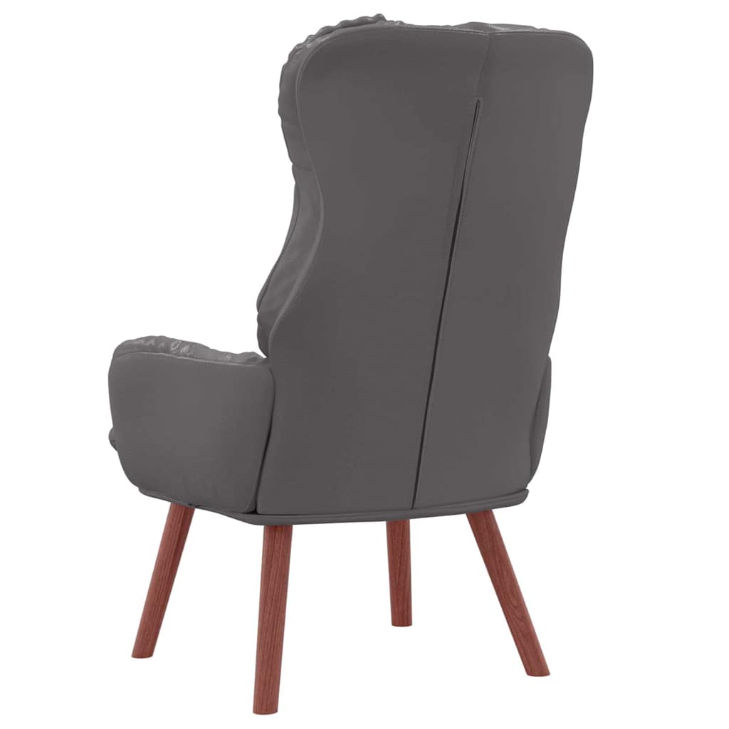 Sedia rilassante Grigio 69 x 74 x 93 cm Pelle sintetica