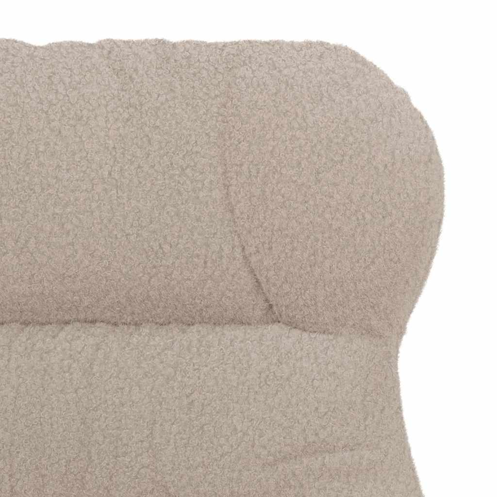Sedia rilassante Grigio chiaro 69 x 74 x 93 cm Tessuto