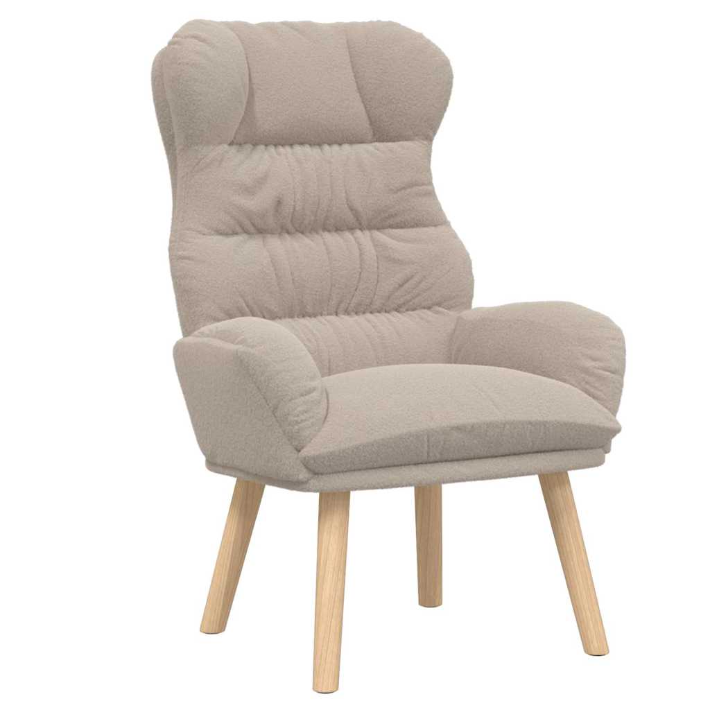Sedia rilassante Grigio chiaro 69 x 74 x 93 cm Tessuto