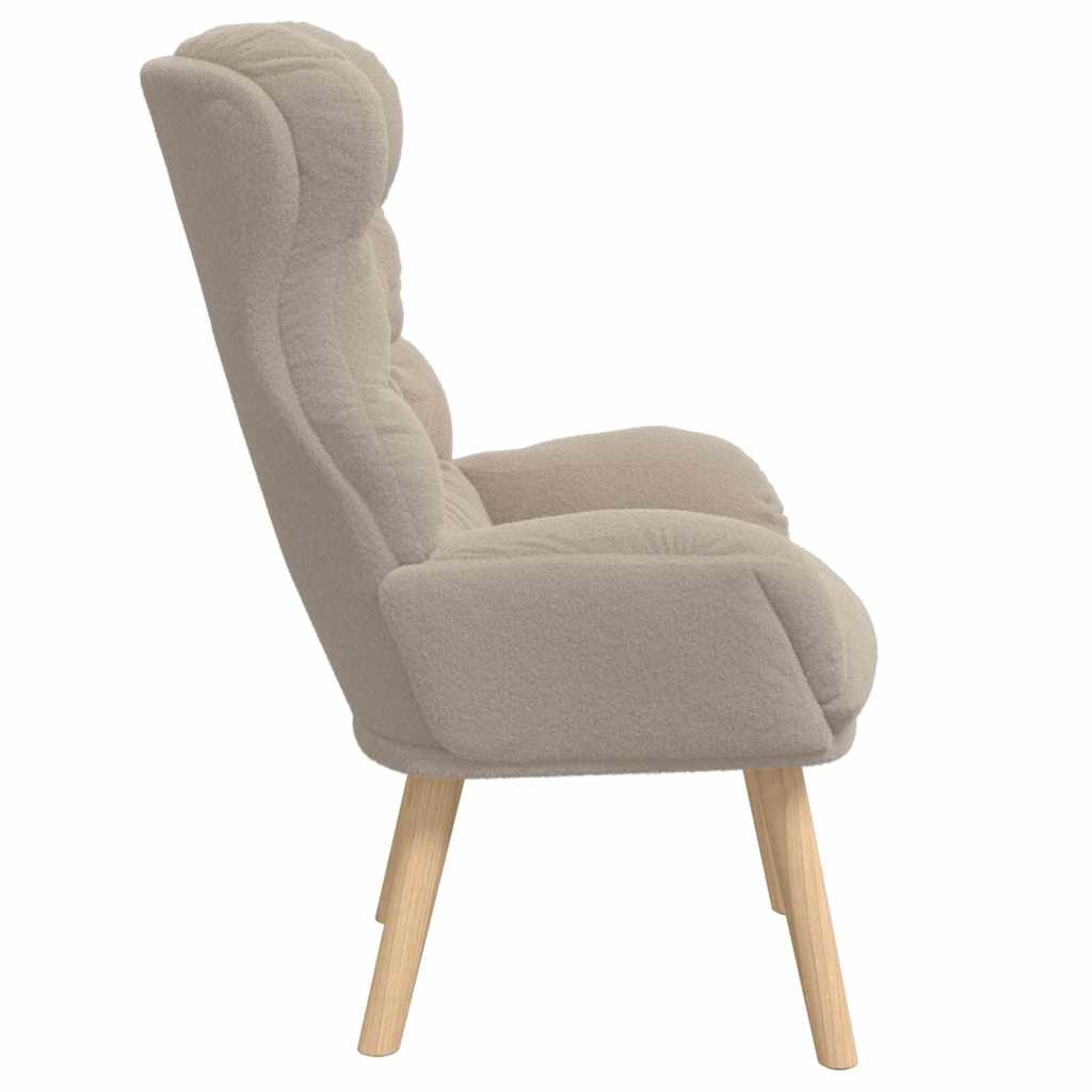 Sedia rilassante Grigio chiaro 69 x 74 x 93 cm Tessuto