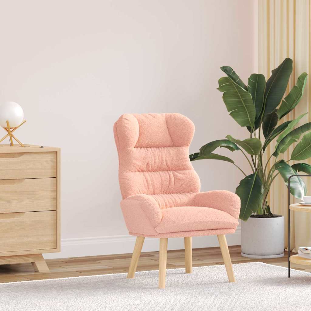 Sedia rilassante Rosa 69 x 74 x 93 cm Tessuto