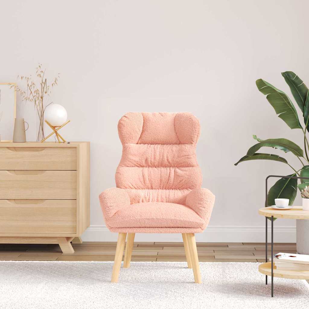 Sedia rilassante Rosa 69 x 74 x 93 cm Tessuto